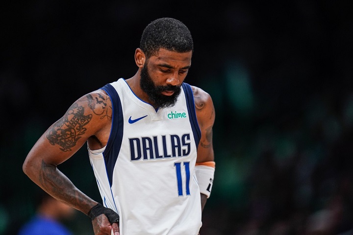 Kyrie Irving se enfrentó a los Boston Celtics en la final